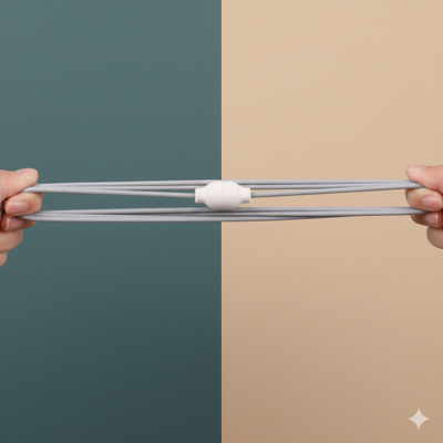 chatière entrée libre bande de silicone