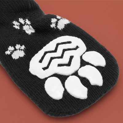 chaussettes antidérapantes chat anti-glissade