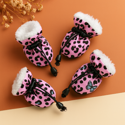 chaussettes antidérapantes papillon set