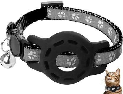 collier gps chat Carlos variante noir