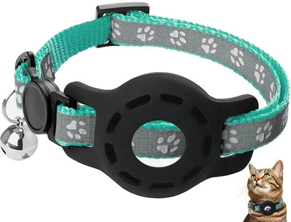 collier gps chat Carlos variante vert