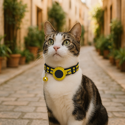 collier gps chat charlie image