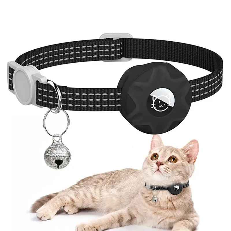collier gps chat waldo noir