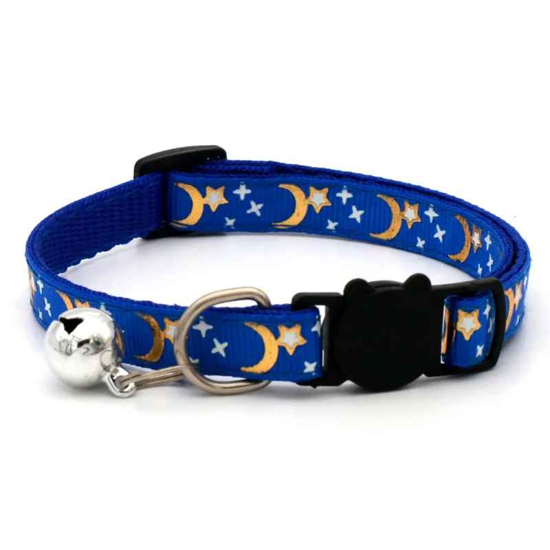 collier pour chat cosmochic bleu