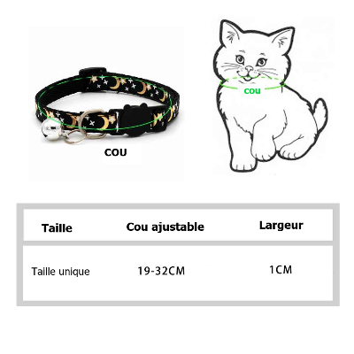 collier pour chat cosmochic guide