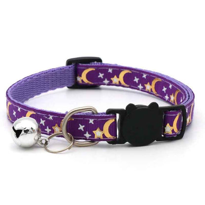 collier pour chat cosmochic mauve