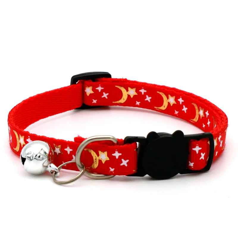 collier pour chat cosmochic rouge