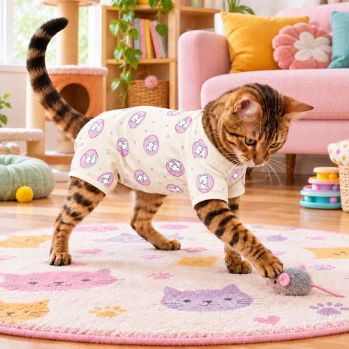 combinaison pour chat joueur