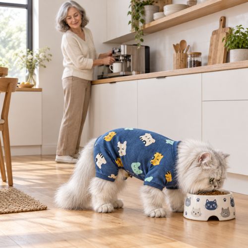 combinaison pour chat liberté de mouvement