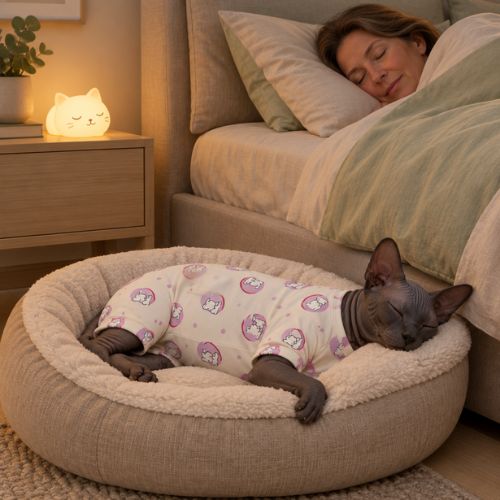combinaison pour chat Sphynx
