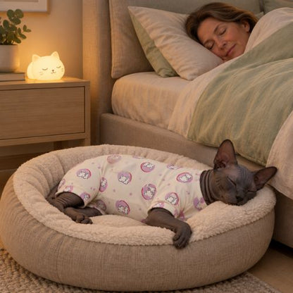 combinaison pour chat Sphynx