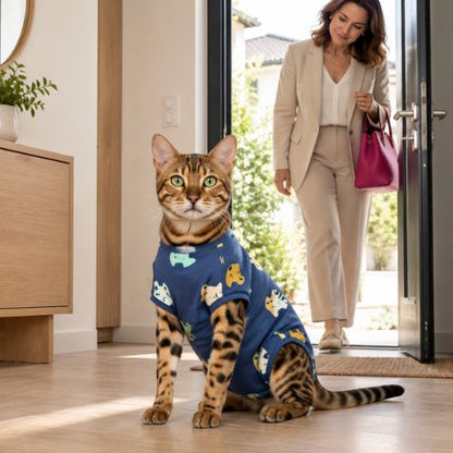 combinaison pour chat sécuritaire