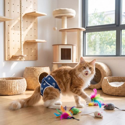 couche pour chat hygiénique