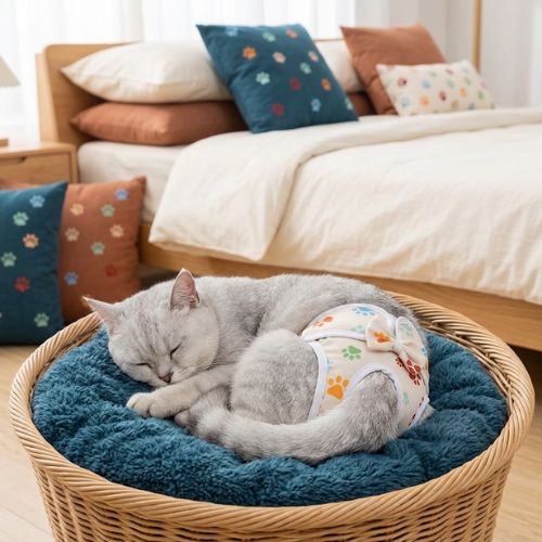 couche pour chat confortable