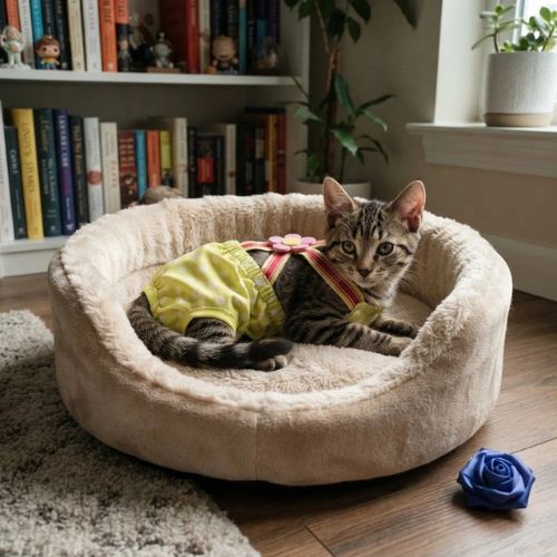 couche pour chaton