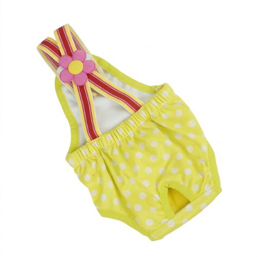 couche pour chat Respirante Unisexe jaune
