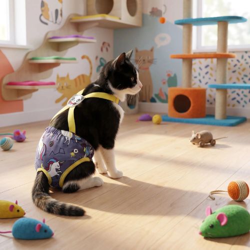 couche pour chat joueur