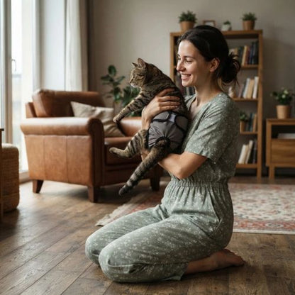 couche pour chat sécuritaire