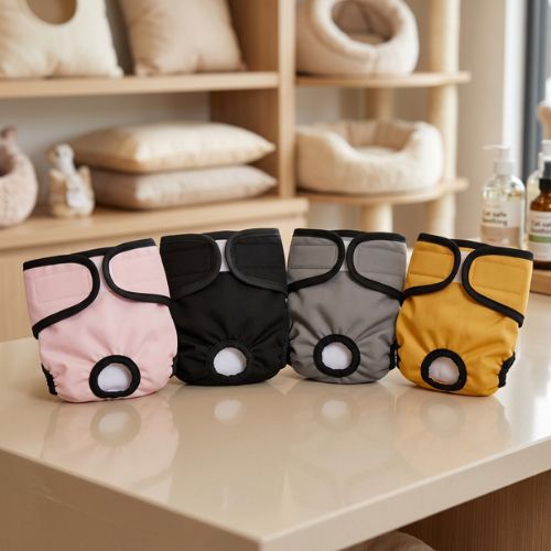couche pour chat réutilisable et lavable