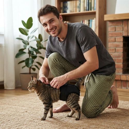 couche pour chat respirante