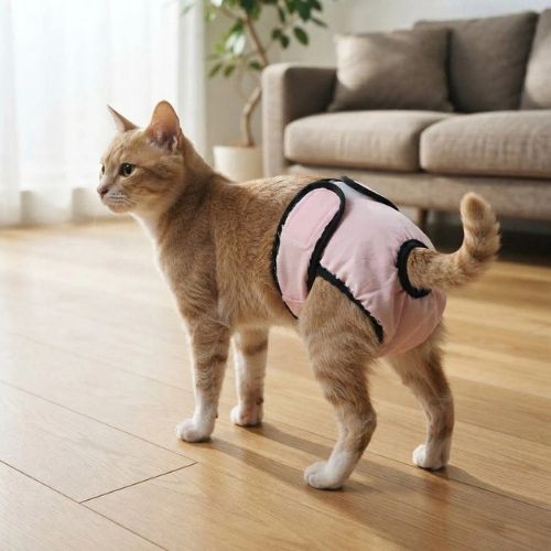 couche pour chat en chaleur