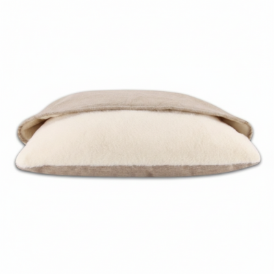 coussin pour chat beige