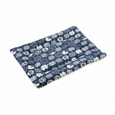 coussin pour chat frileux marine