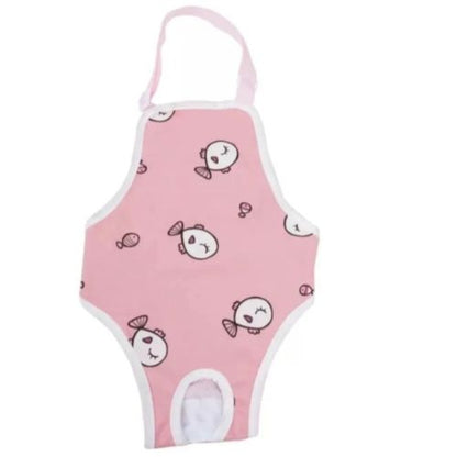 culotte pour chat rose