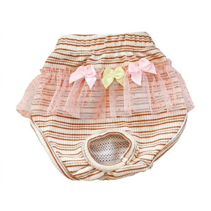 culotte pour chat Protective rose