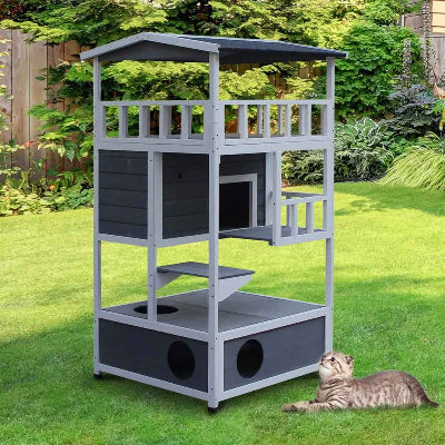 enclos pour chat catio condochat exterieur chat