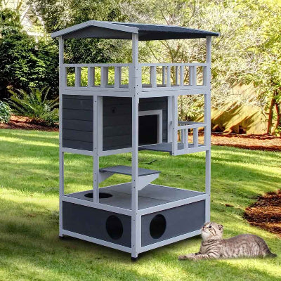 enclos pour chat catio condochat exterieur