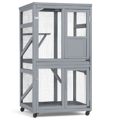 enclos pour chat catio explorchat variante