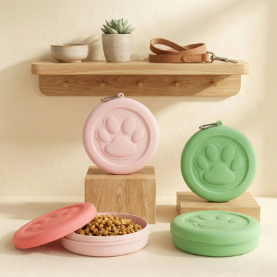 gamelle pour chat plastique couvercles interchangeables
