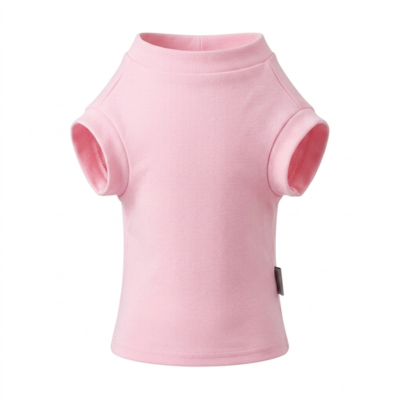 gilet pour chats sphynx Coton Doux rose
