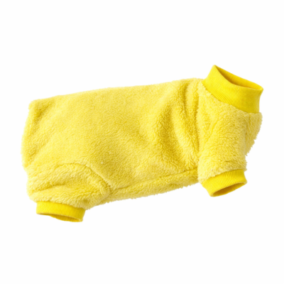 habits pour chats Chaud Douillet jaune