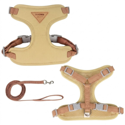 harnais anti-fuite pour chat Pastel beige