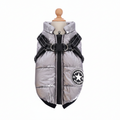 harnais avec manteau argent