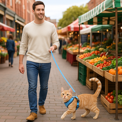 Harnais pour chat ControlCat et sa laisse assortie