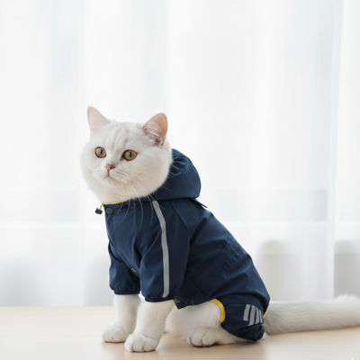 impermeable pour chat marine chat