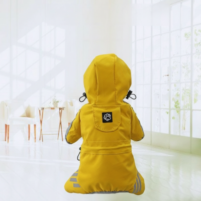 impermeable pour chat  dos