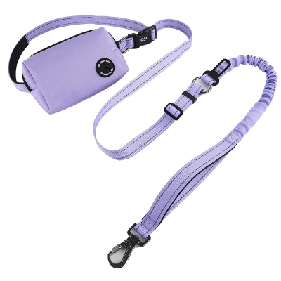 laisse pour chat mauve