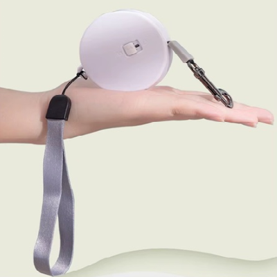 laisse pour chat compacte dans la main