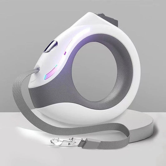 laisse pour chat mains libres LED variante blanc