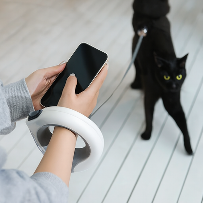 Laisse pour chat Mains Libres