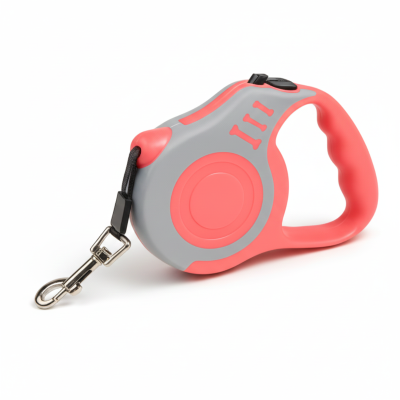 laisse pour chat de randonnée variante rose et grise