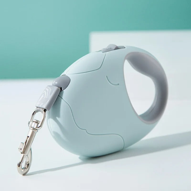 laisse pour chat retractable vert