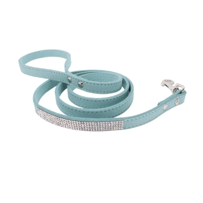laisse pour chat variante bleue
