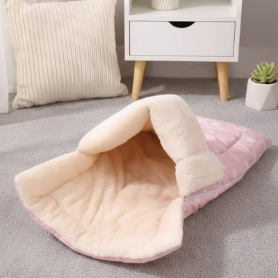 sac de couchage chat ouverture