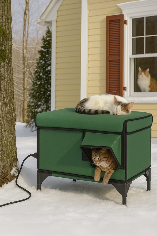 Abri pour chat AbriChauffeChat