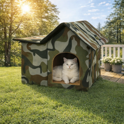 maison pour chat extérieur